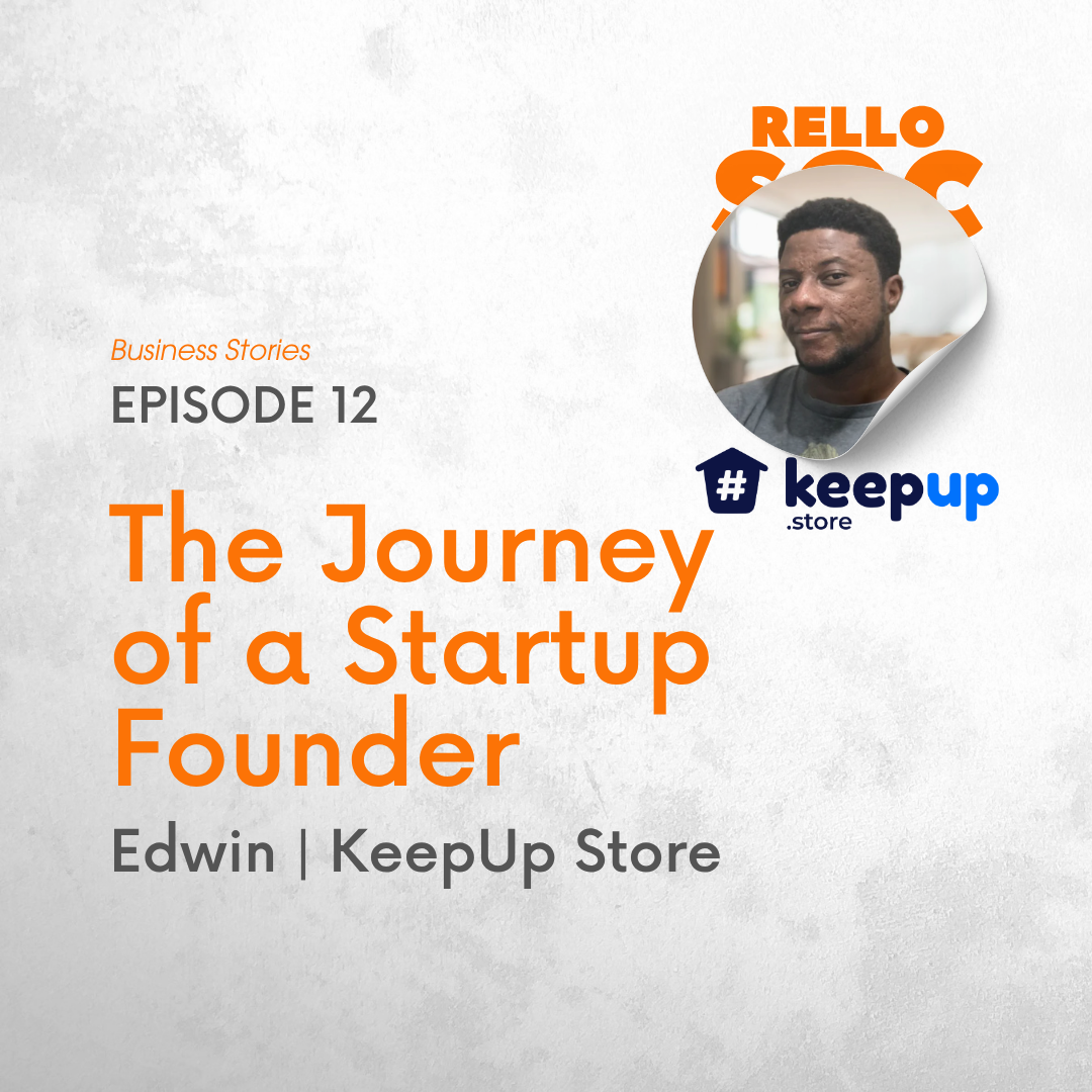 Podcast Episode with founder KeepUp Store